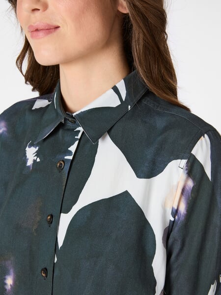 Robe femme boutonnée, multicolore Multicolore, vue détaillée