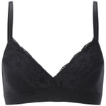 Soutien-gorge en dentelle pour femmes Noir
