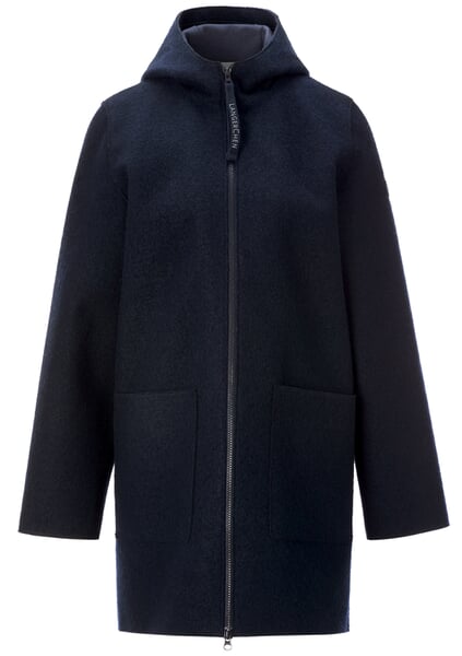 Damen-Wollparka Navy