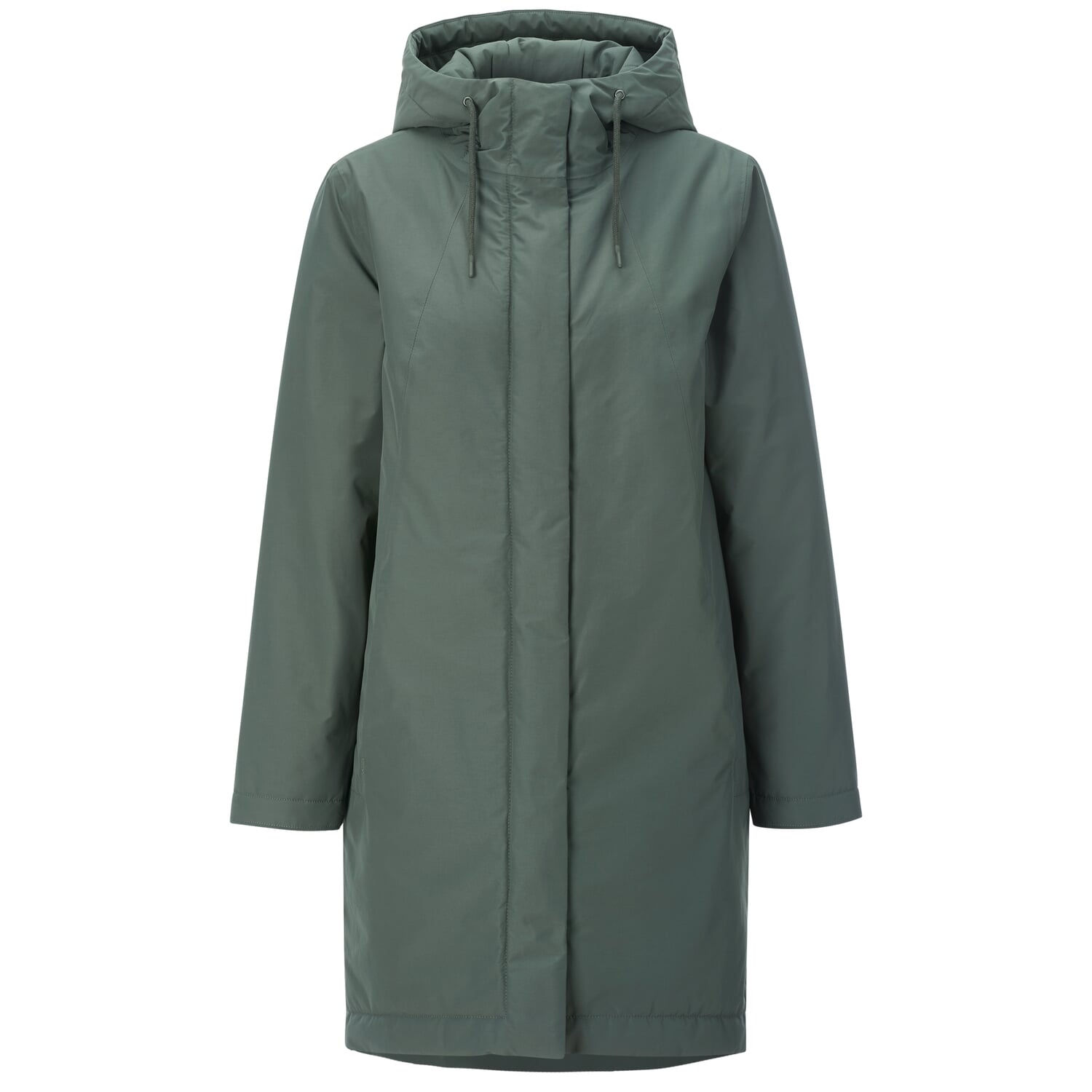 Damen-Winterparka, Salbei Manufactum