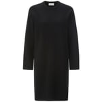 Robe en tricot pour femme Noir