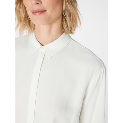 Chemisier pour femme Viscose, Blanc Manufactum
