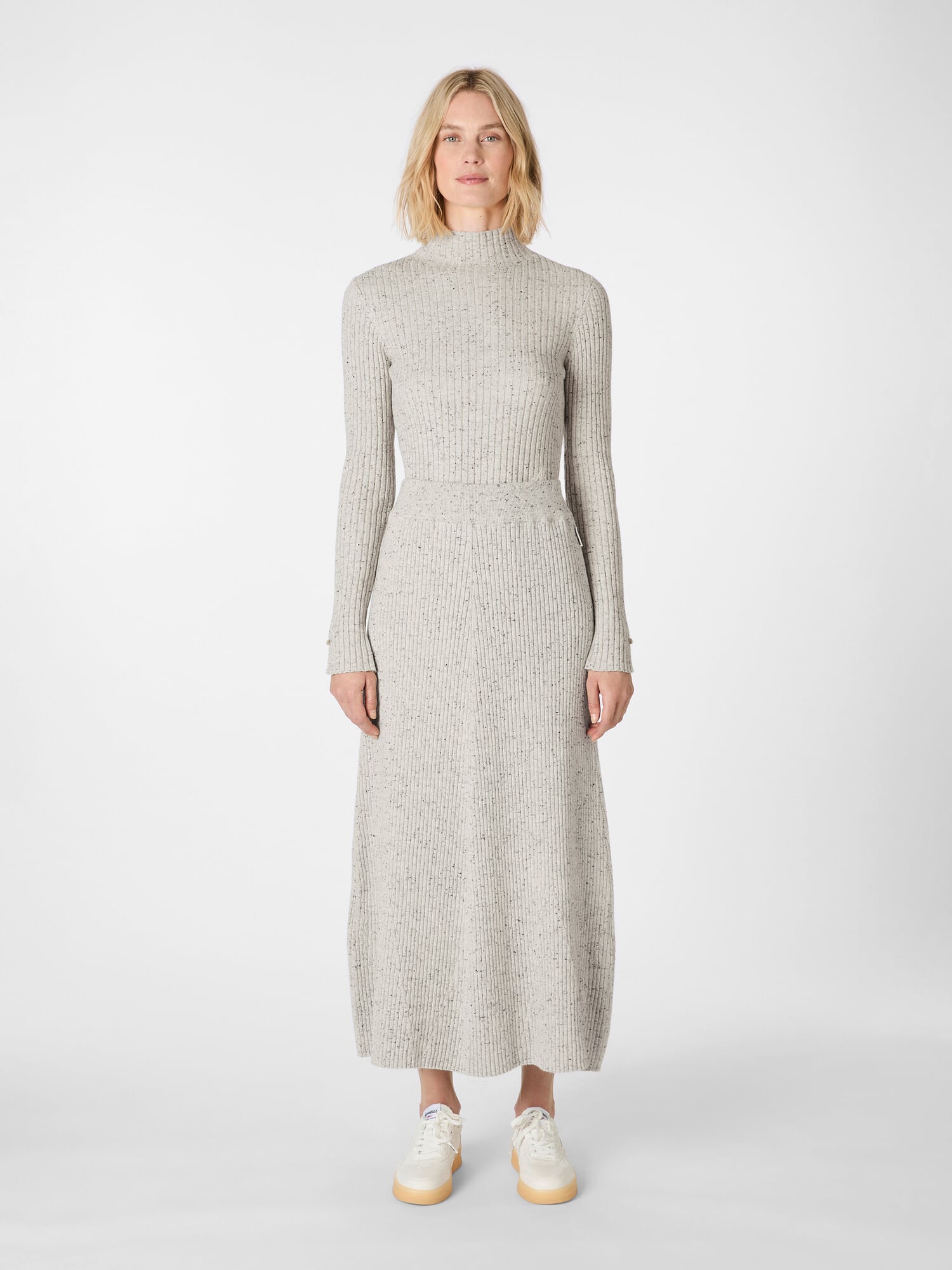 Women's knitted skirt mottled, Light gray | Manufactum Women's knitted skirt mottled, Light gray | Manufactum