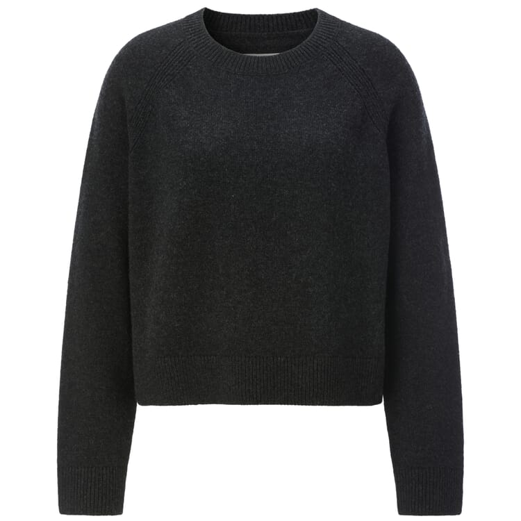 Damen-Strickpullover, Anthrazit