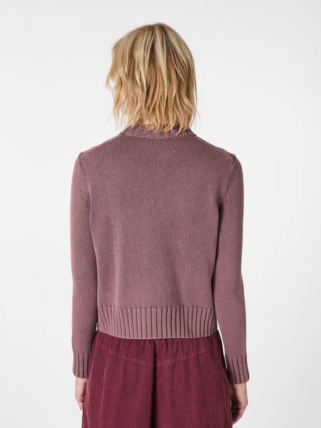 Maglione da donna in cotone Malva, Tragebild