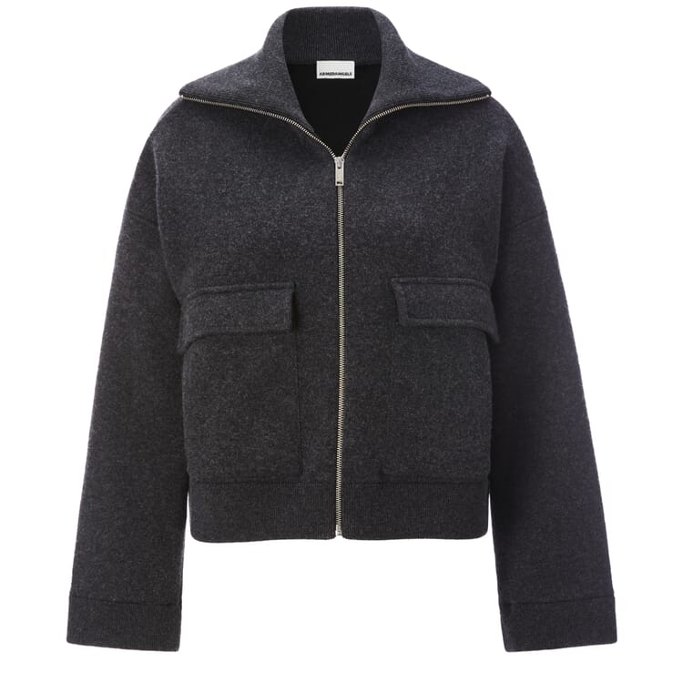 Damen-Hüftjacke, Anthrazit