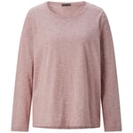 Ladies' long-sleeved shirt Red melange