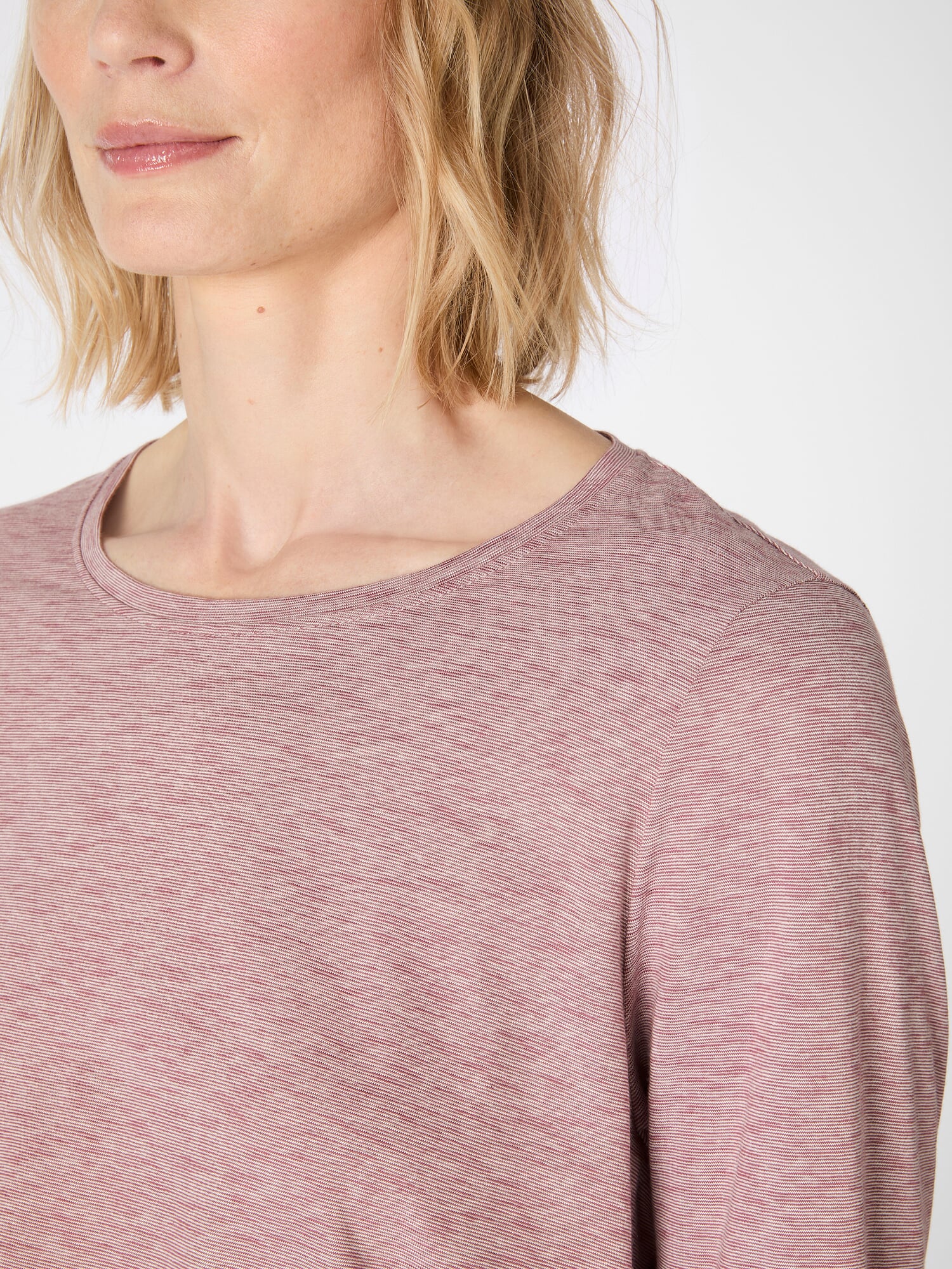 Overhemd met lange mouwen en knoopdetails voor dames in Groen