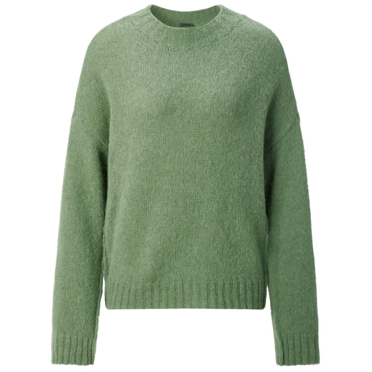 Pull-over en maille pour femme, Vert sauge