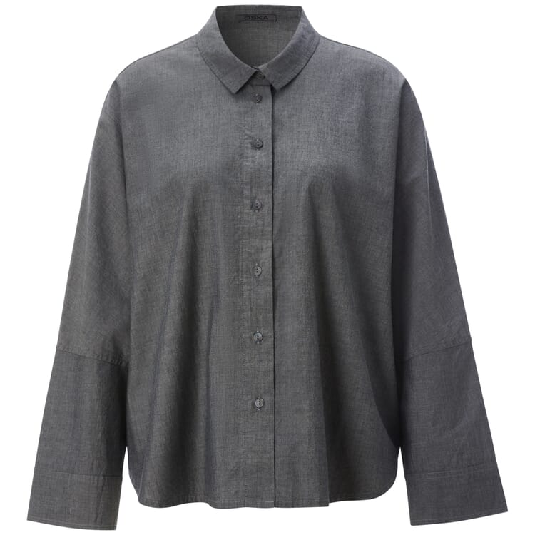Blouse femme chinée, Gris