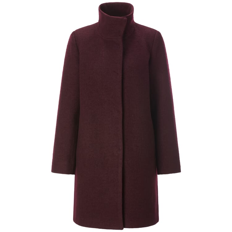 Ladies Whale Coat, Bordeaux