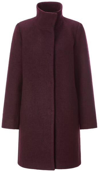 Ladies Whale Coat Bordeaux