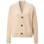 Damen-Strickjacke Creme