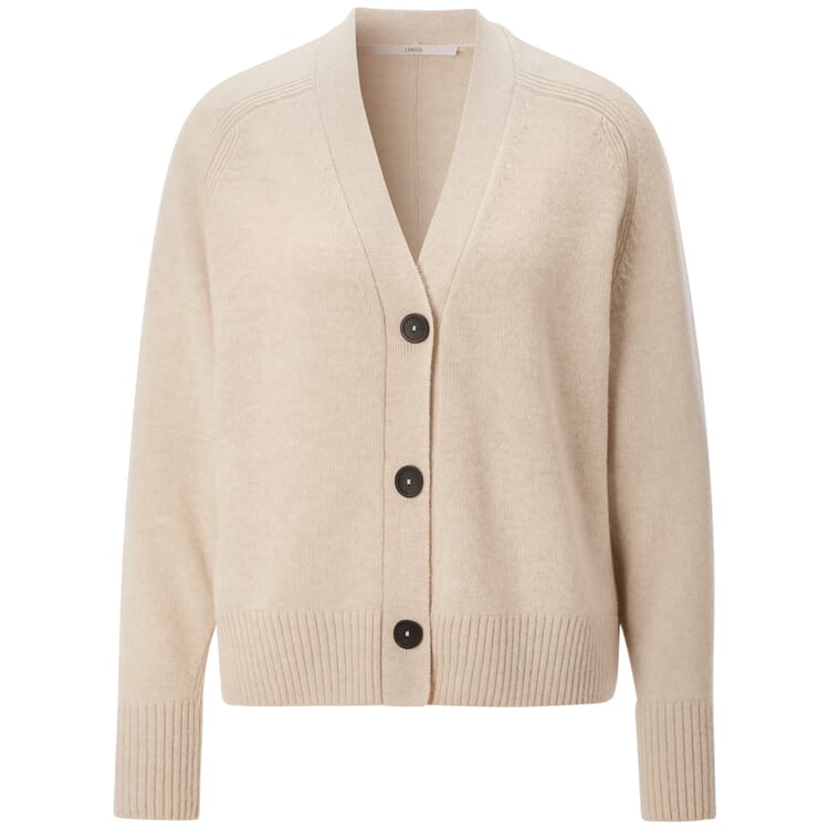 Damen-Strickjacke, Creme