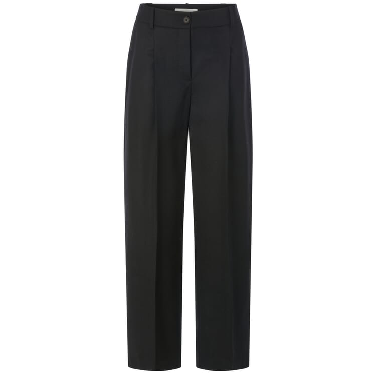Pantalon en laine pour femmes, Noir