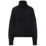 Maglione oversize da donna Nero