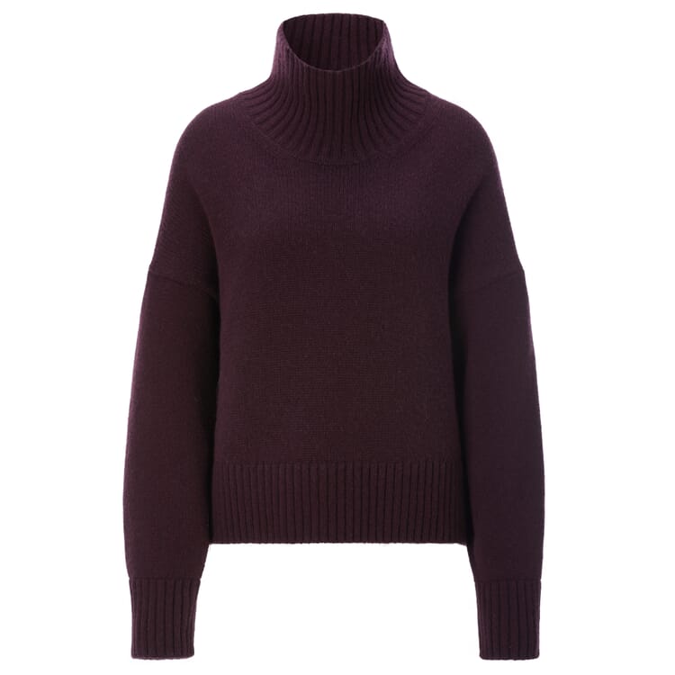 Damenpullover Oversized, Bordeaux