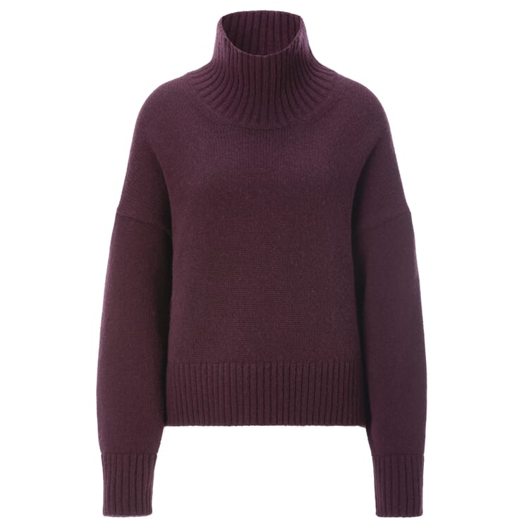 Damenpullover Oversized, Bordeaux