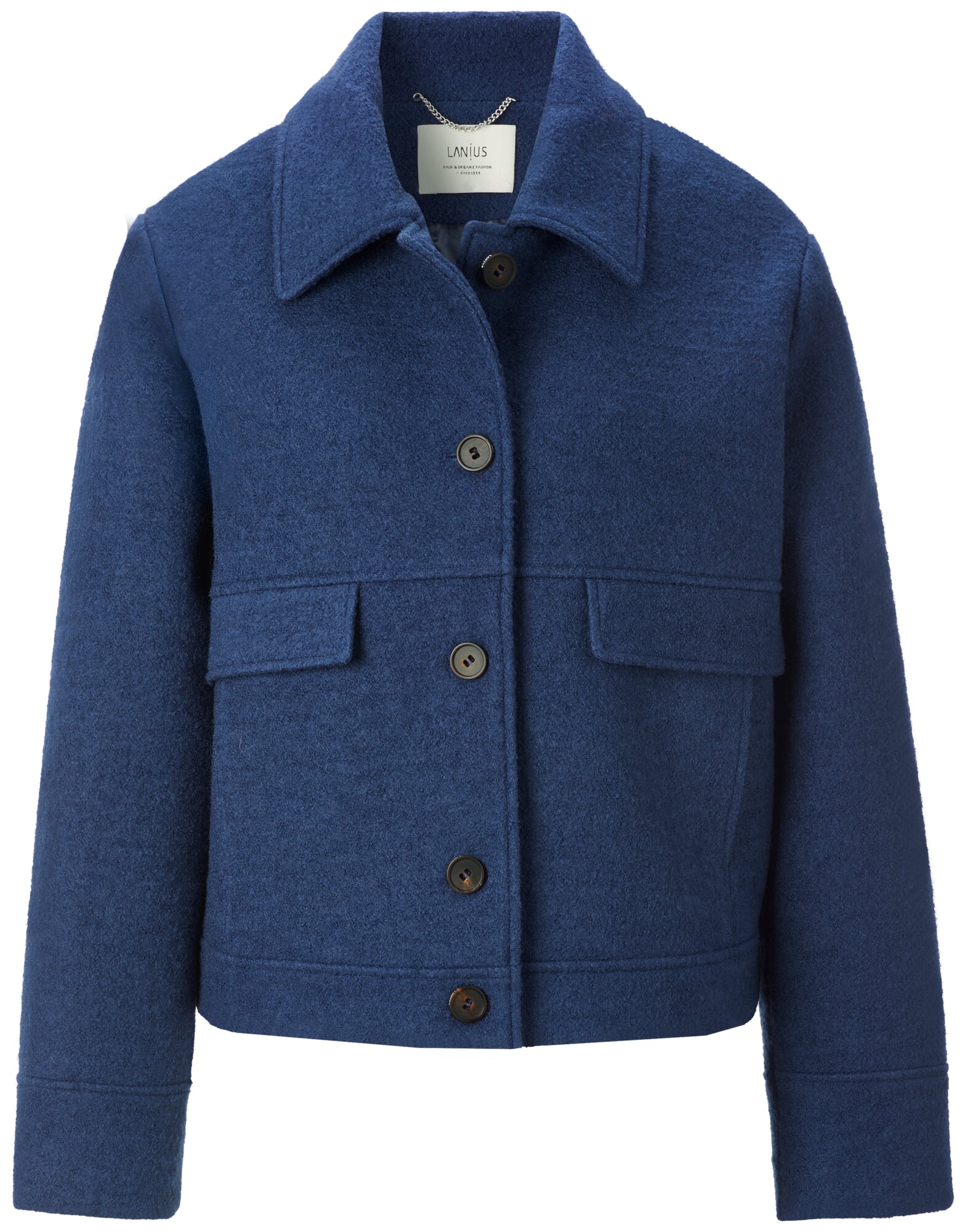 Women's Short Jacket, Medium blue | Manufactum