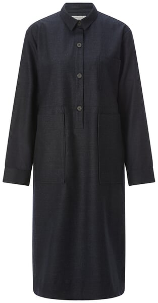 Abito a camicia da donna Blu scuro