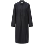 Damen-Hemdkleid Dunkelblau