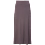 Piqué-nederdel til damer Grå violet