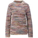 Damen-Wendepullover meliert Multicolor