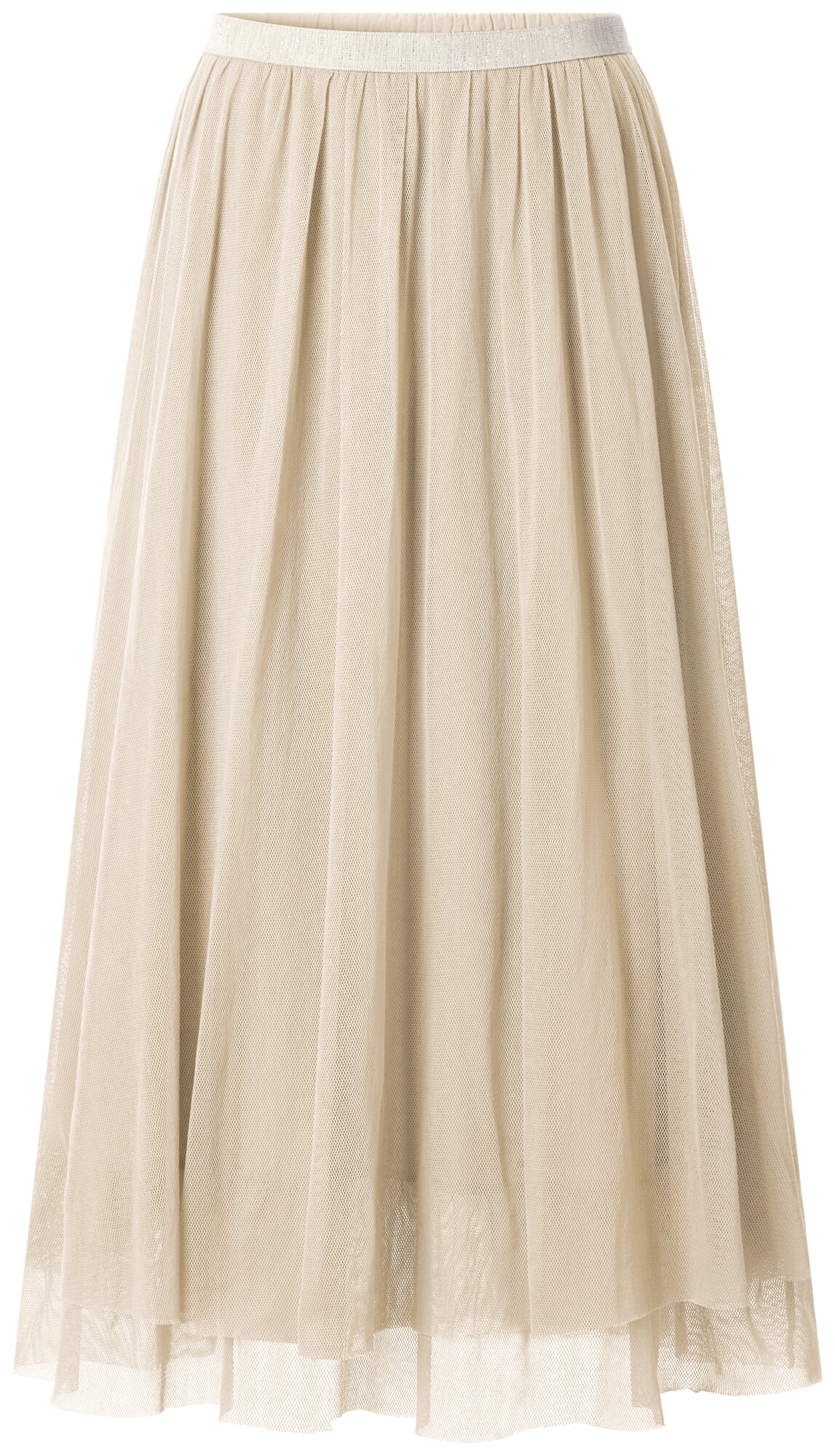 Women's Long Tulle Skirt, Light Beige | Manufactum