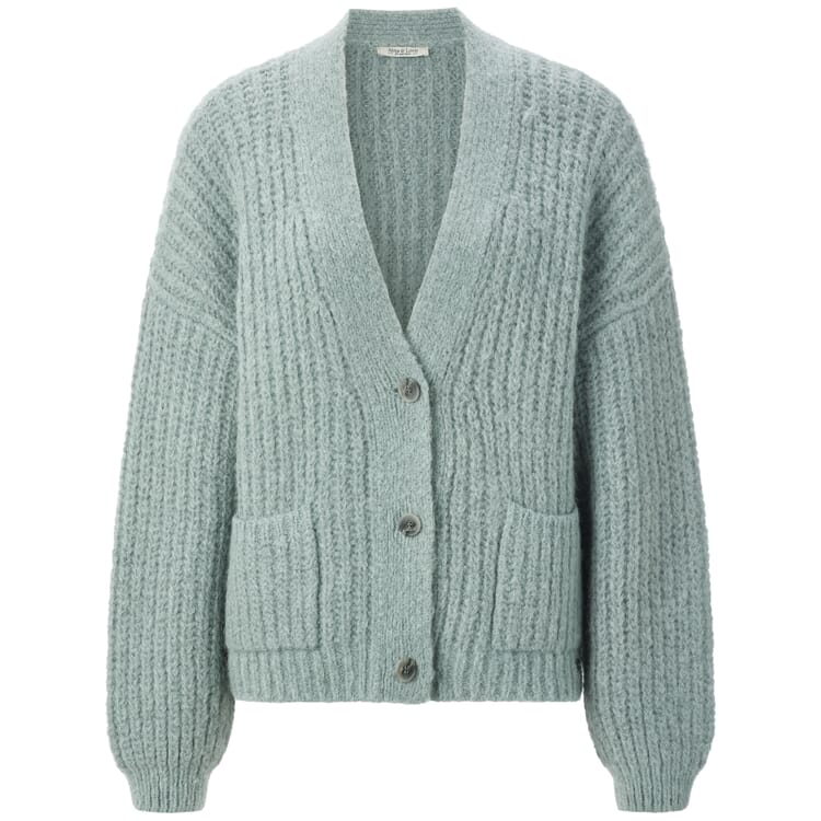Damen-Strickjacke geknöpft
