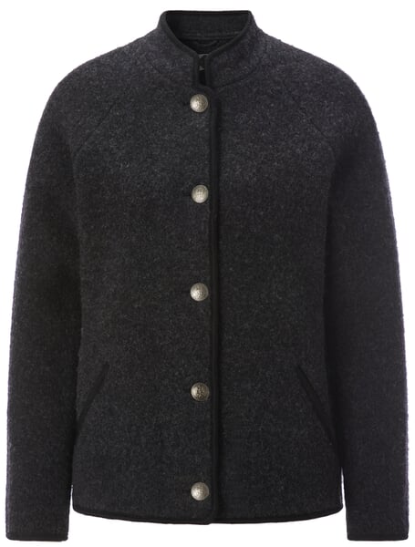 Ladies' wool jacket Anthracite