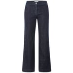 jeans pour femmes contenant de la laine Bleu denim