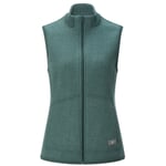 Gilet de laine vierge pour femmes Vert menthe