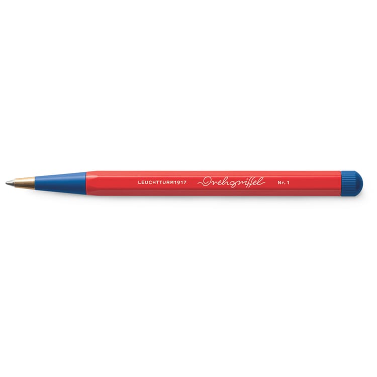Stylo à bille à manche rotatif, Rouge
