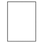 Alpha picture frame Black, matte