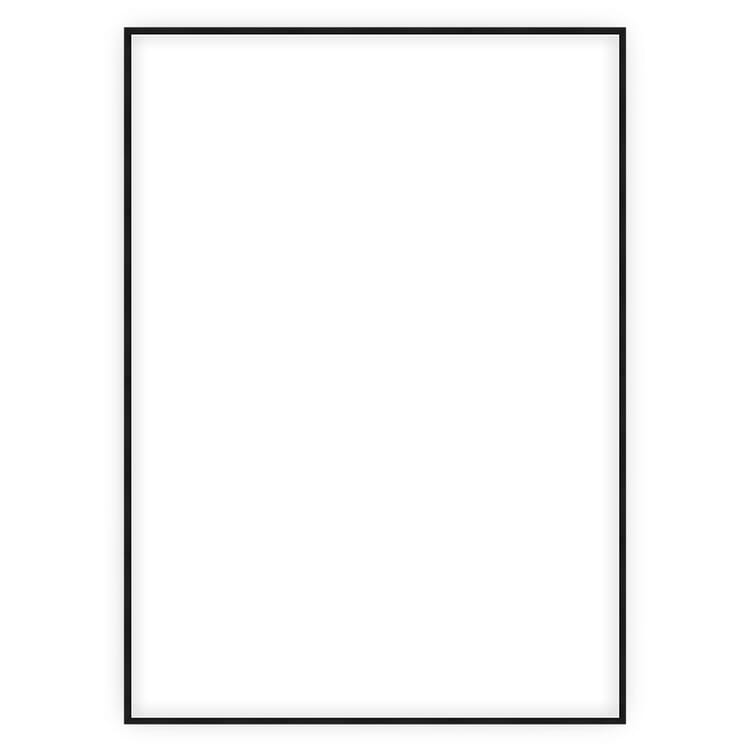 Alpha picture frame, Black, matte
