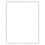 Alpha picture frame 70 x 90 cm Silver, matt
