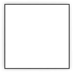 Alpha picture frame Black, matte