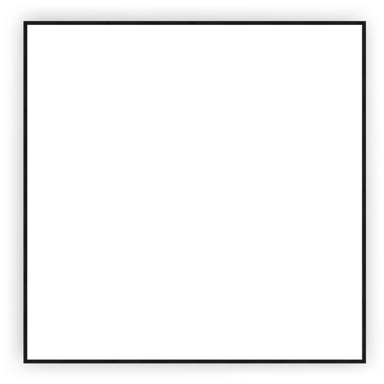 Alpha picture frame, Black, matte