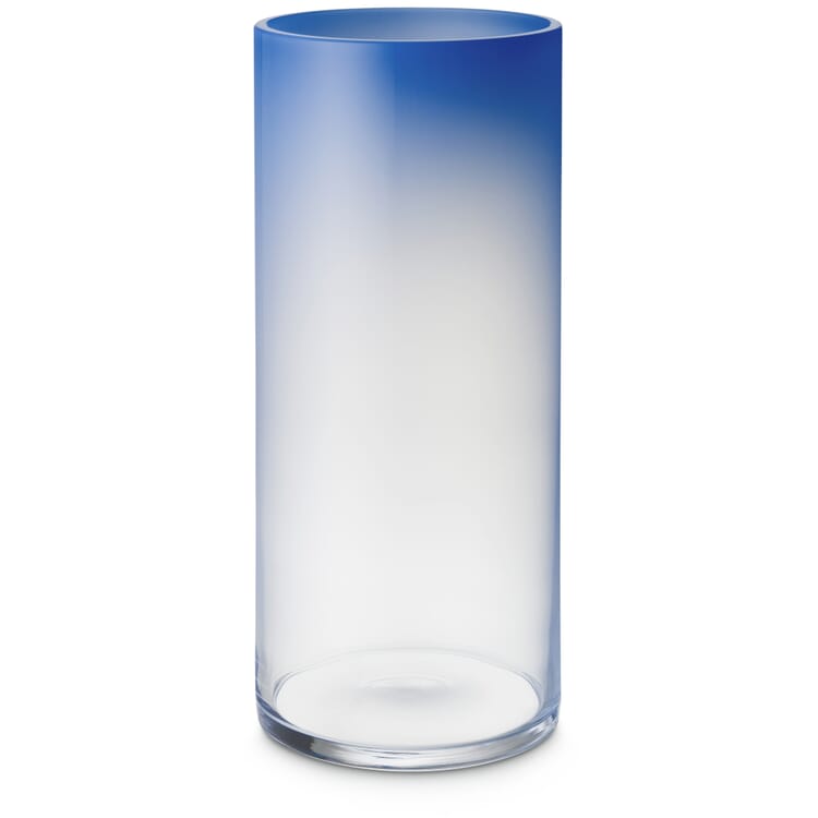 Vase Rise, Kobaltblau