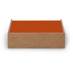 Drawer wall sense Nature / Red orange