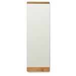Wall mirror oak wood high