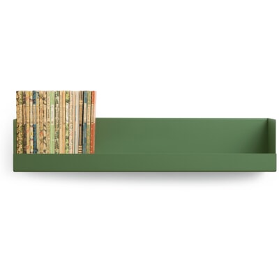 Wandregal Boks, RAL 6011 Resedagrün, klein