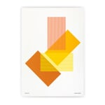 Druck Solids and Strokes Gelb
