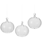 Boules de verre cannelé de Lauscha