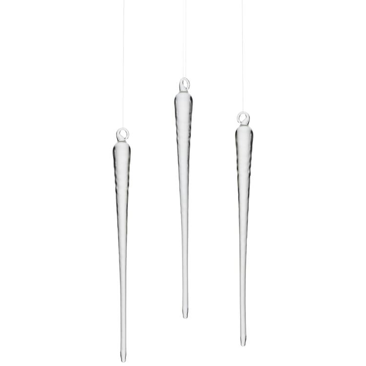 Glass icicle