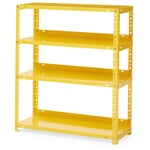 Industrial Shelving Unit RAL 1018 Zinc Yellow