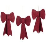 Petits nœuds en feutre