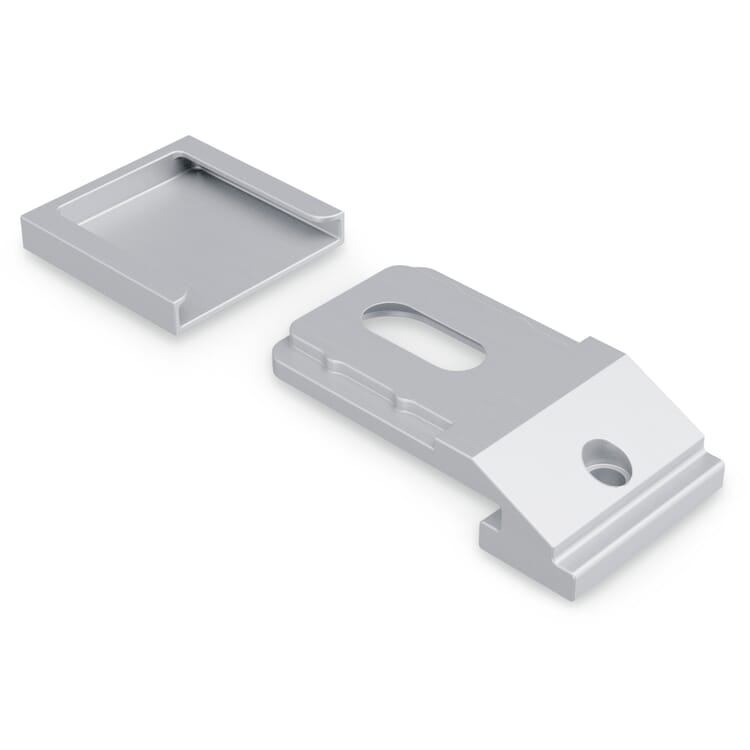 Halterung Gardinenstange rund, Deckenhalterung