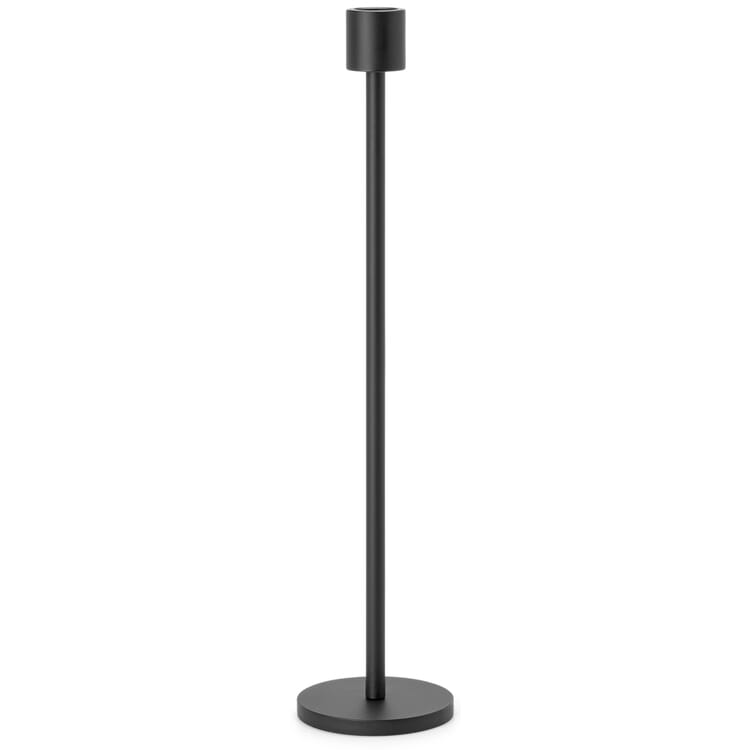Portavelas de columna Acero con recubrimiento de polvo, 36 cm