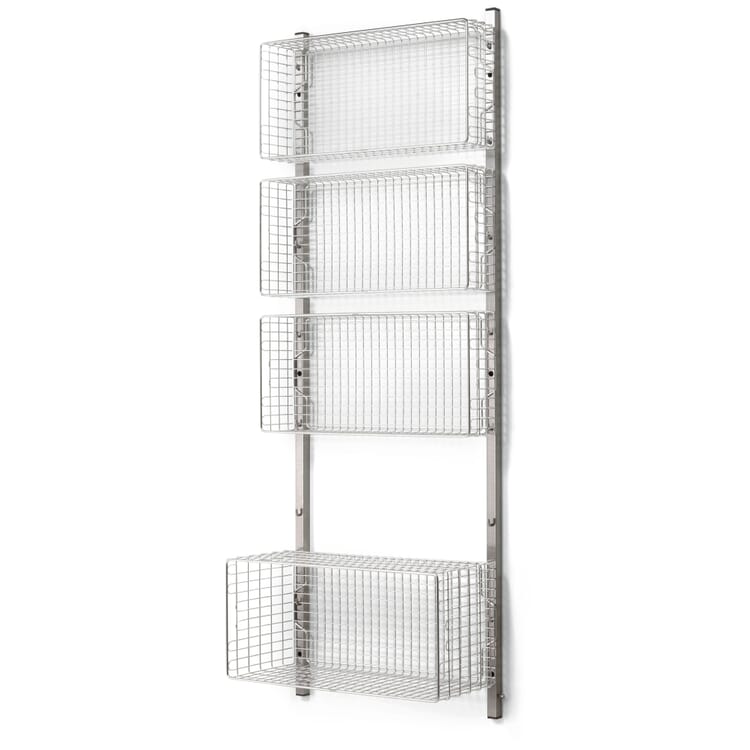 Système d'étagères Inox